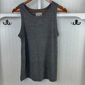 Current/Elliott Muscle Tee Heather Gray Tank Top S